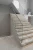 Stopień Marmurowy Tundra Grey + Bullnose Szlifowany | 135x33x3 cm