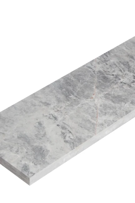 Podstopnica Marmurowa Tundra Grey Szlifowany | 135x16,5x2 cm