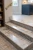 Stopień Marmurowy Tundra Grey + Bullnose Szlifowany | 135x33x2 cm