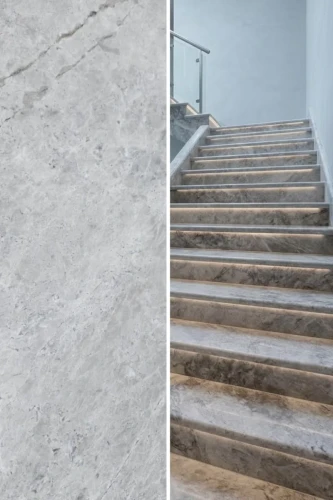 Zestaw Stopień + Podstopień Marmur Tundra Grey Szlifowany Bullnose | 135x33x3 / 135x16,5x2 cm