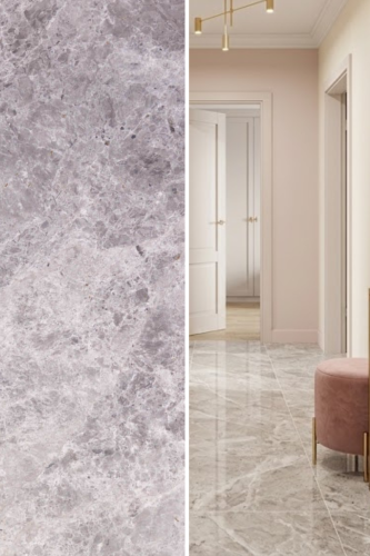 Płytka Marmurowa Tundra Grey Classic Polerowany | 61x61x1,2 cm