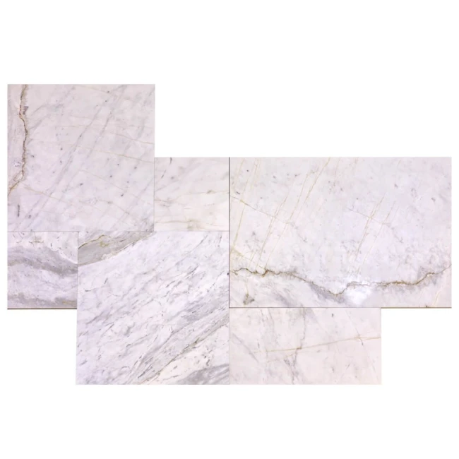 Komplet Rzymski Marmurowy Volakas Polerowany | Komplet = 0,742 m2 gr. 1,2 cm