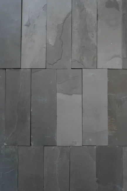 Kamień elewacyjny-dekoracyjny łupek Black Slate | 7x50 cm
