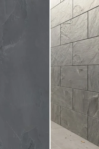 Płytka Łupek Black Slate Szczotkowany | 60x30x1 cm