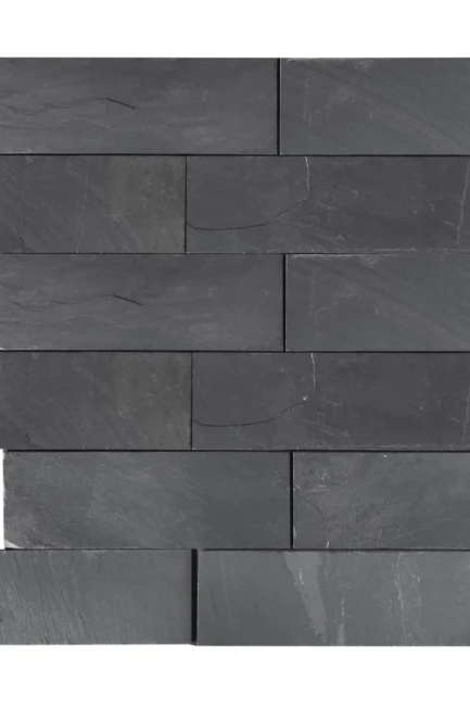 Płytka Łupek Black Slate Naturalny | 30x10x0,8-1,3 cm