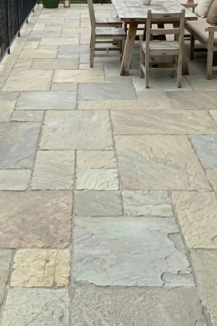 Płytka Wapienna Yellow Limestone Patio Pack Antykowany Gr. 2 2 Cm Bębnowan