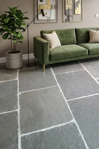 Płytka Wapienna Tandur Grey Bębnowany | 60x60x2,2 cm