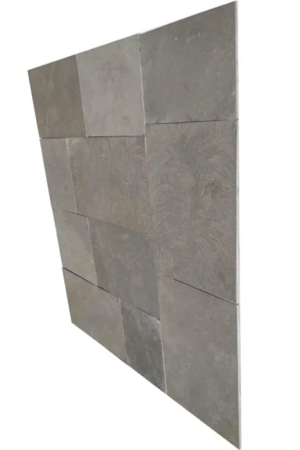 Płytka Wapienna Missisipi Grey Fl Antykowany Flx Szczotkowany | 56x2 cm