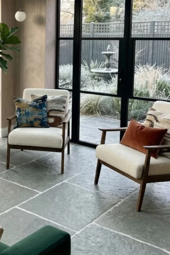 Płytka Wapienna Grey Limestone Patio Pack Antykowany Gr. 2 2 Cm Bębnowany
