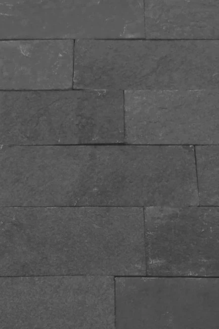 Płytka Wapienna Chittor Black Naturalny | 30x10x1-1,3 cm