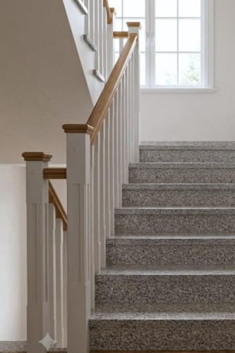 Stopień Granitowy G603 Bianco Cristal Polerowany | 150x33x2 cm