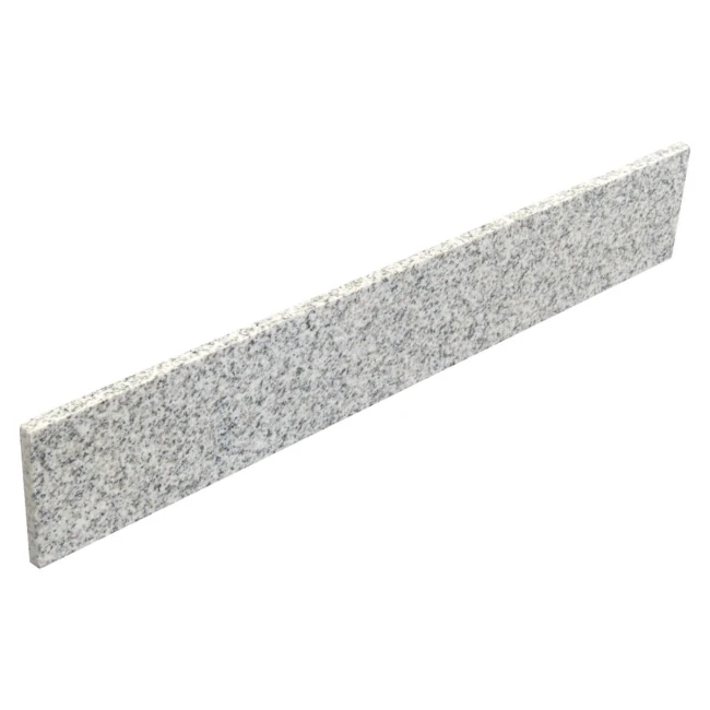 Cokół Granitowy G603 Bianco Cristal Polerowany | 60x10x1 cm