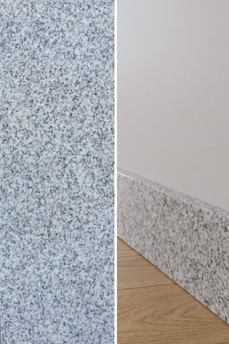 Cokół Granitowy G603 Bianco Cristal Polerowany | 60x10x1 cm