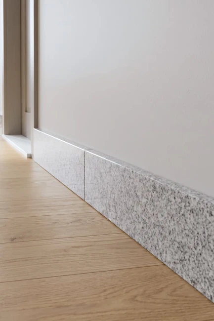 Cokół Granitowy G603 Bianco Cristal Polerowany | 60x10x1 cm