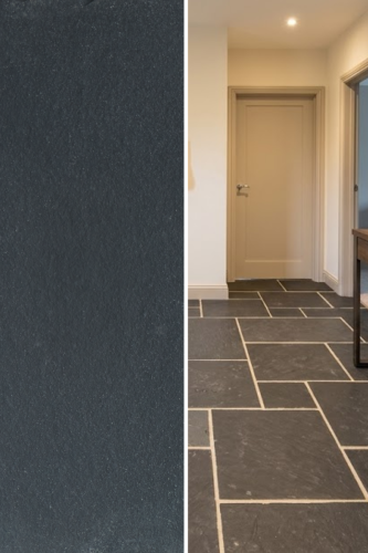Płytka Wapienna Black Limestone Bębnowany | 60x60x2,2 cm