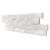 Kamień Elewacyjny Dekoracyjny Kwarcyt Stackstone Biały Naturalny | 10x36x0,8-1,3 cm