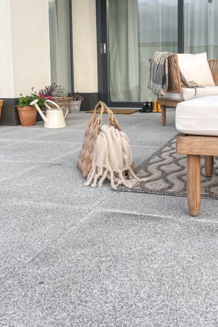 Płytka Granitowa G603 Bianco Cristal Płomieniowany | 60x30x2 cm