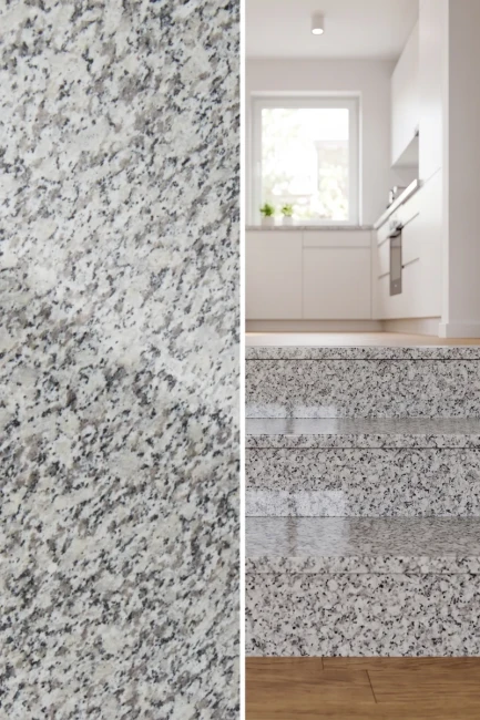 Podstopień Granitowy G602 Bianco Sardo Polerowany | 150x16,5x2 cm