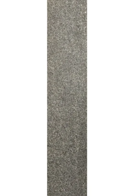 Stopień Granitowy Angola Black Płomieniowany | 150x33x2 cm